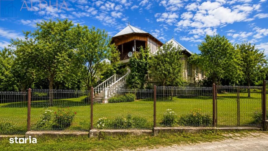 Casă cu 5 camere cu Teren 2320 Mp în Galații Bistriței