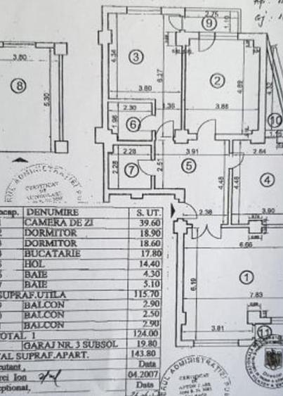 Direct proprietar,etaj 1 ,liber,3camere ,2bai,centrala in condensare,ga - 7