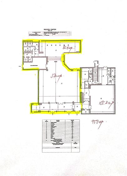 Spațiu comercial, de 1,000 mp, în Central