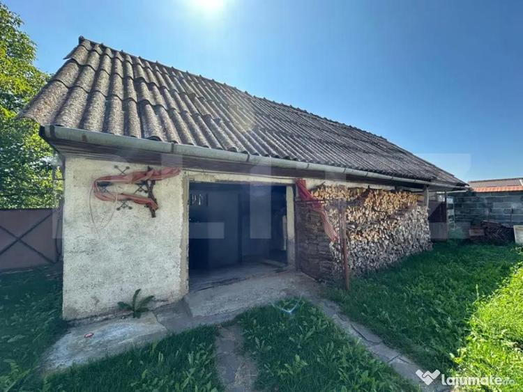 Casa saseasca de vanzare, curte, gradina, teren 3000 mp - Ji - 10