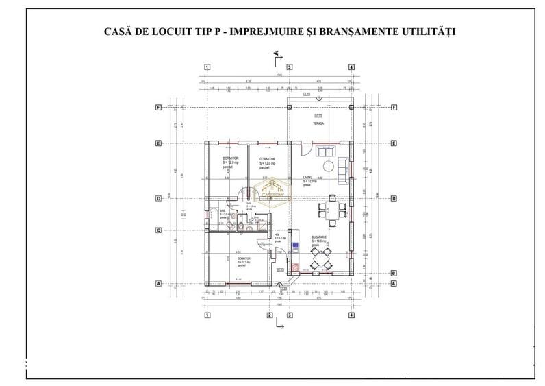 Casă cu 4 camere cu Teren 410 Mp în Bercu Roșu