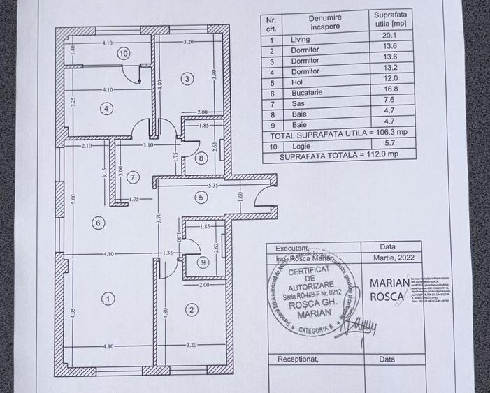Apartament 4 camere decomandat modern loc parcare inclus Brancoveanu - 8