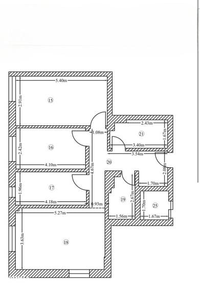 Apartament cu 3 camere în Sud