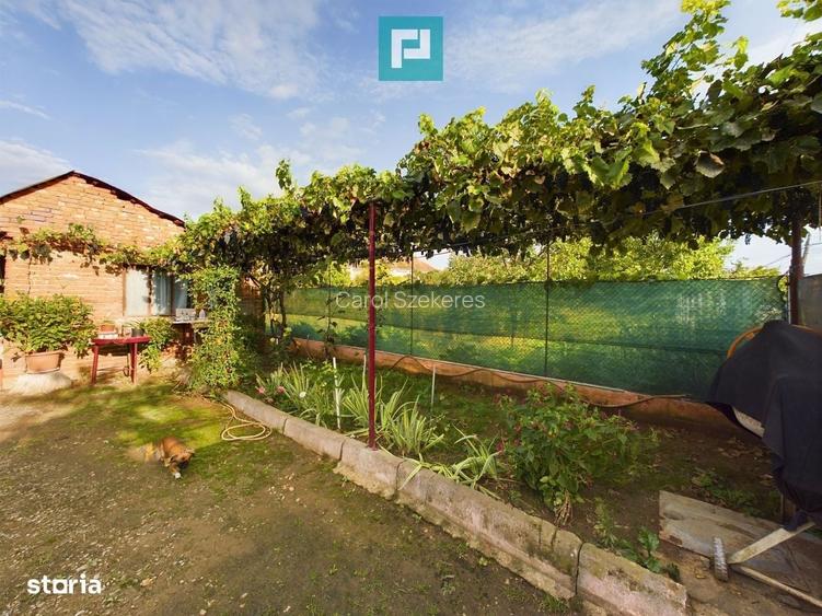 Casa cu 2 camere si 456 mp teren in Ghioroc