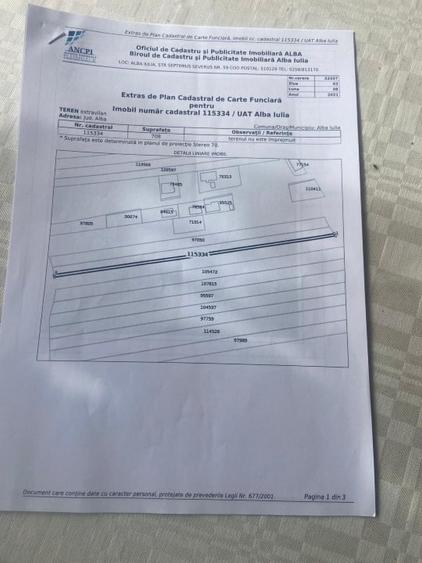 Teren Construcții intravilan de 3971 mp, în Micești