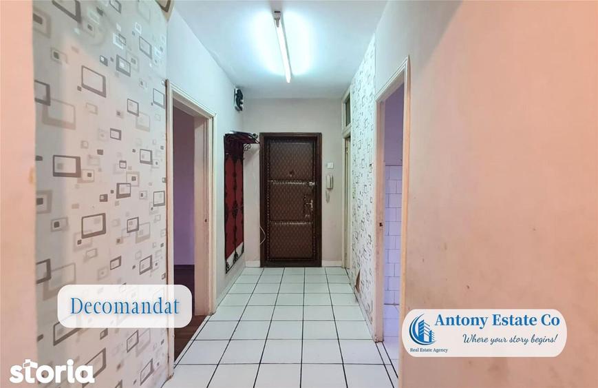 Apartament cu 3 camere decomandat în Central