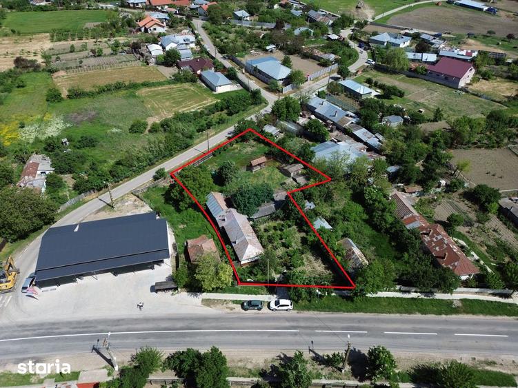 Casă cu 3 camere cu Teren 1459 Mp în Nănești