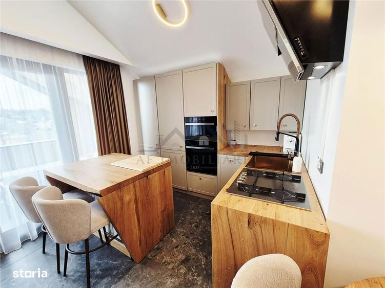 Apartament cu 3 camere semidecomandat în Frumoasa