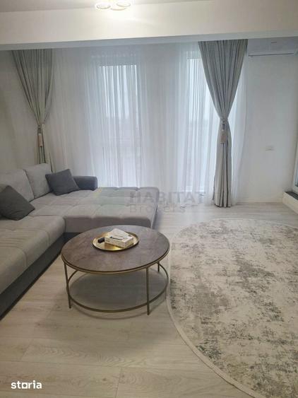 Apartament cu 2 camere semidecomandat în Tunari