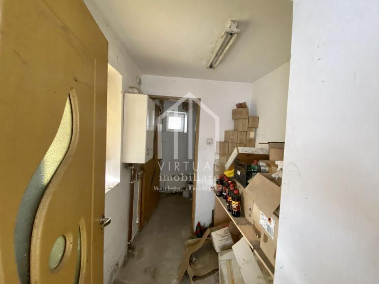 Casă individuală cu 3 camere cu Canalizare în Central