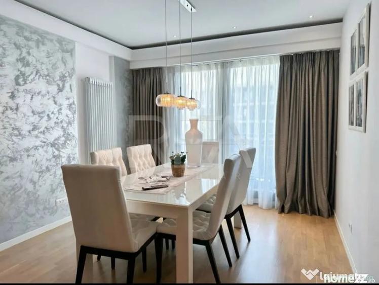 Apartament cu 4 camere semidecomandat în Herăstrău