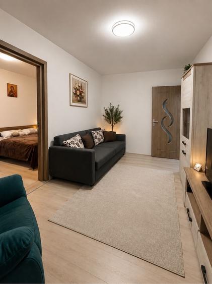 Apartament cu 2 camere semidecomandat, mobilat în Casa de Cultură