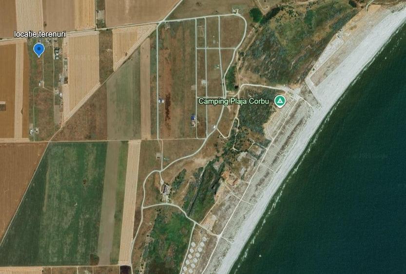 Teren Construcții intravilan de 1096 mp, în Corbu