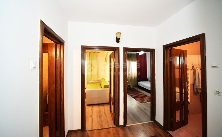 Apartament cu 4 camere decomandat, mobilat în Gară