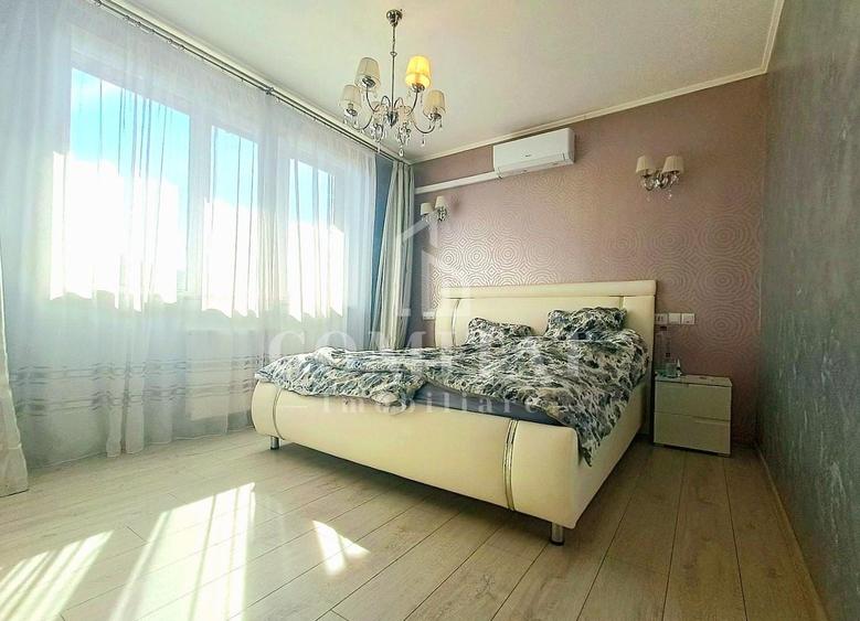 Apartament cu 3 camere semidecomandat, mobilat în Florești