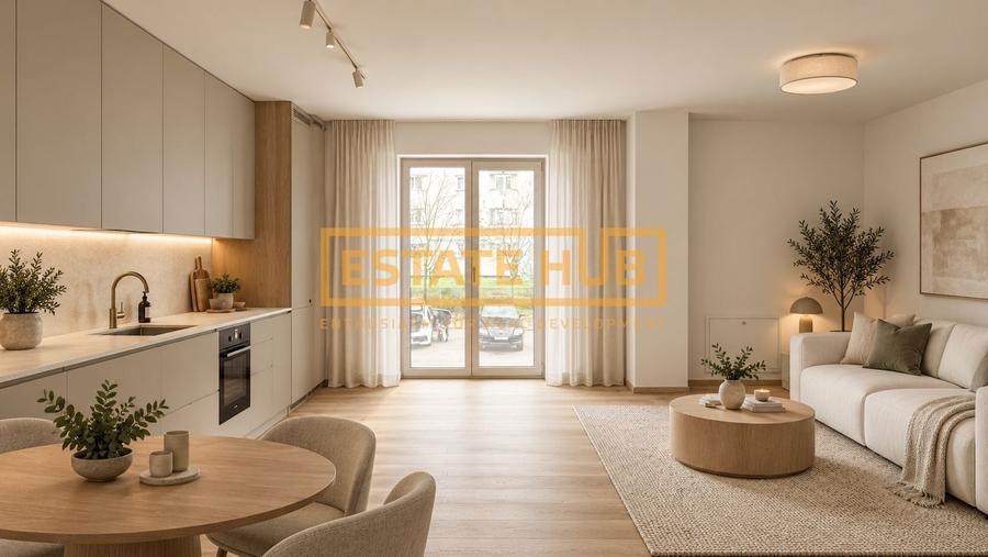 Apartament cu 2 camere semidecomandat în Mărăști