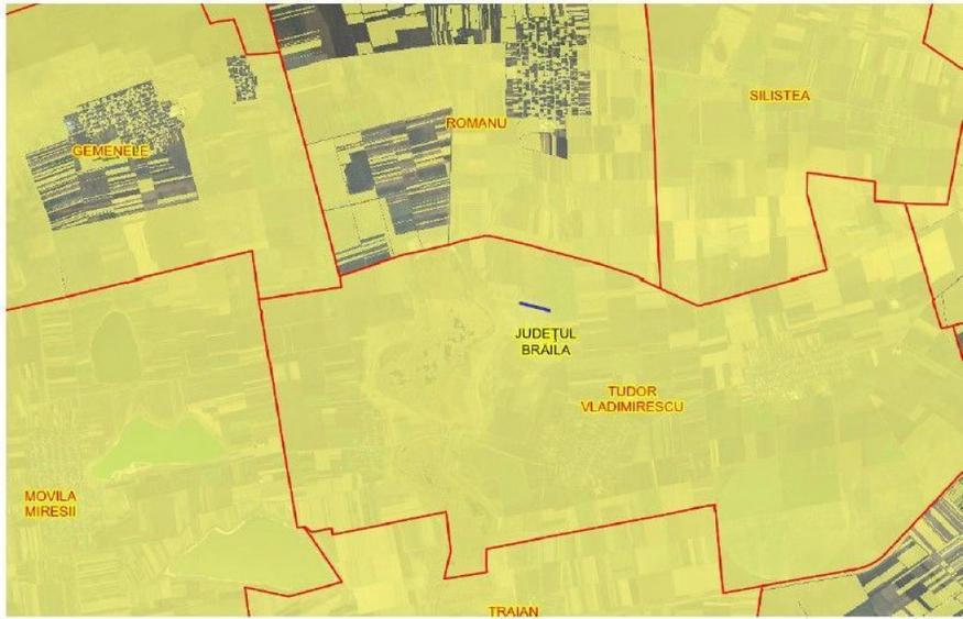 Teren de 6950 mp, în Tudor Vladimirescu