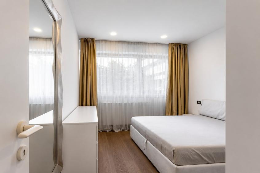 Apartament cu 2 camere semidecomandat, mobilat în Herăstrău