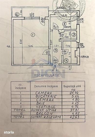 Garsonieră decomandată în Vitan