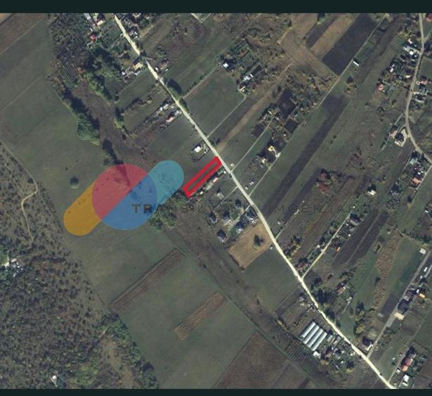 Teren Construcții extravilan de 1275 mp, în Iris