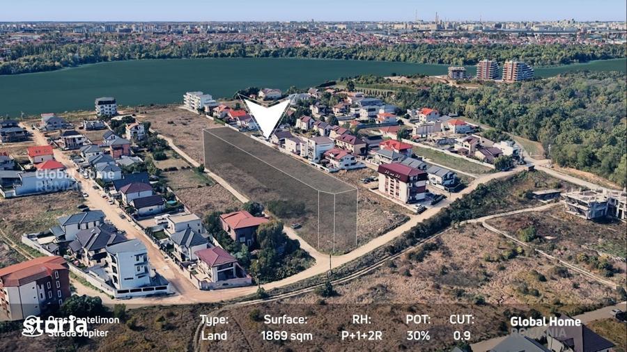 Teren Dezvoltare | 1.869 mp | PUD Aprobat | Str. Jupiter - Pantelimon - 4