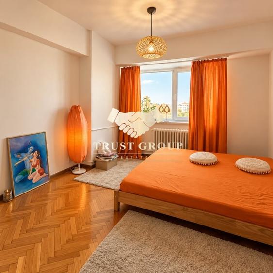 Apartament cu 3 camere semidecomandat, mobilat în Calea Victoriei