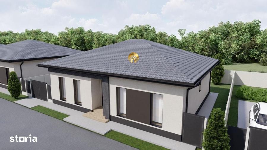 Casa moderna pe parter | 4 camere | Incalzire in pardoseala | La c - 1