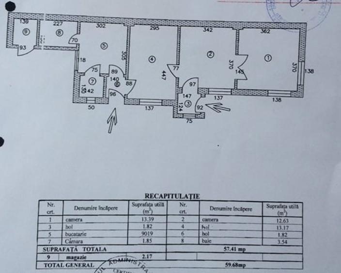 Casă individuală cu 3 camere cu Canalizare în Bucureștii Noi