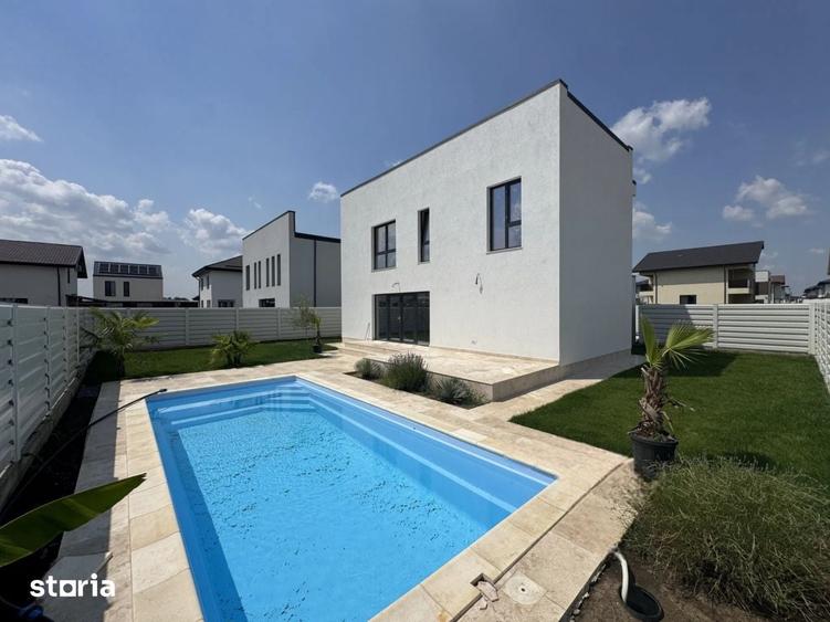 Vila cu piscina Pipera-Tunari | 145 mp utili | Teren 450 mp | - 1