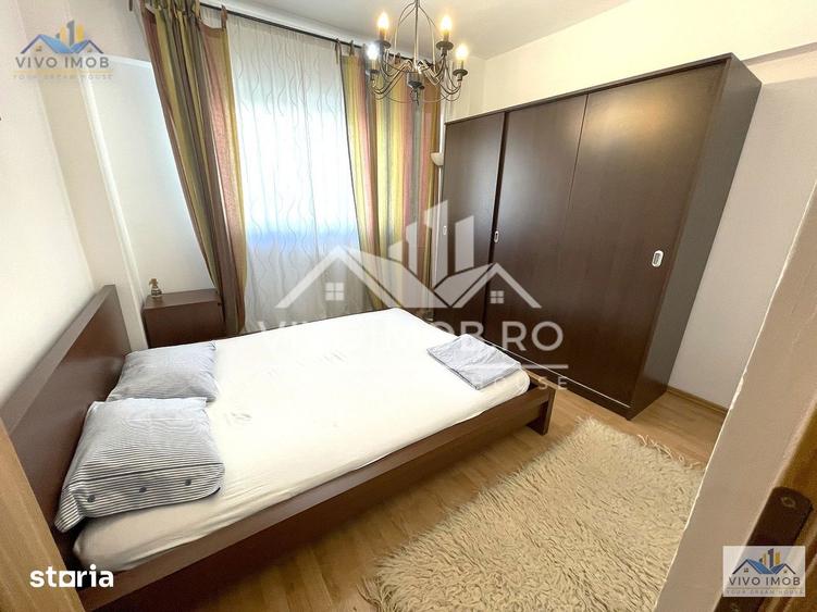 Apartament cu 3 camere, mobilat în Moșilor