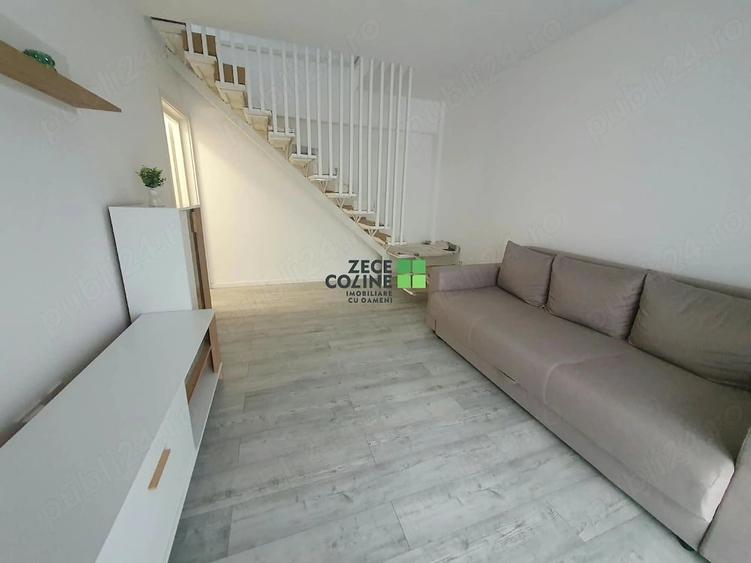 Apartament cu 3 camere semidecomandat în Central
