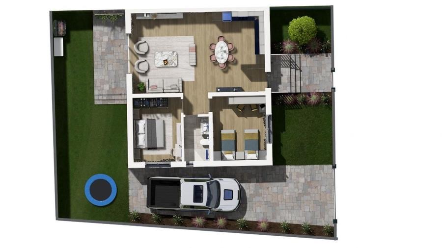 Casă cu 3 camere cu Teren 250 Mp în Sânmihaiu Român