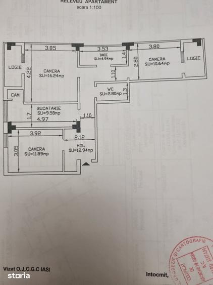 Apartament 3 camere, Podu de Fier - 21