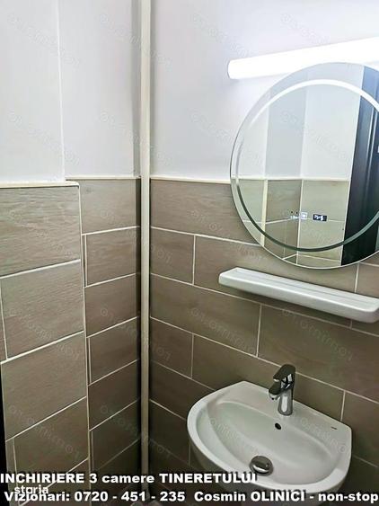 Apartament cu 3 camere, mobilat în Văcăresti