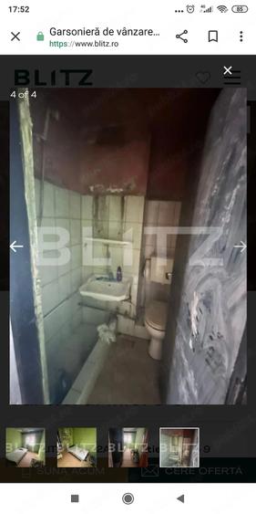 Garsonieră decomandată în Central