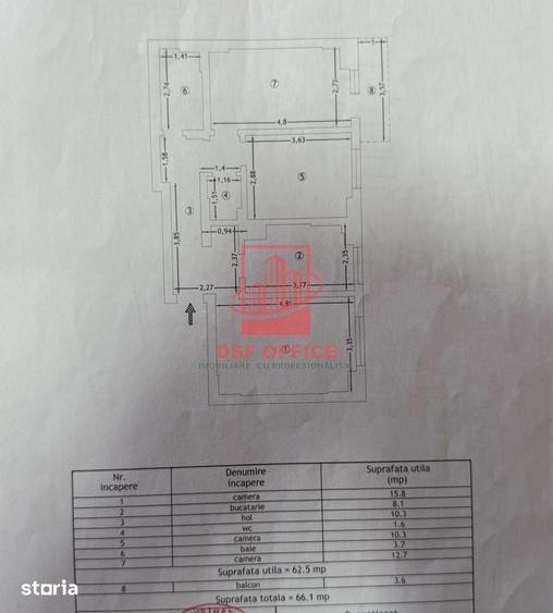 Apartament 3 camere D mobilat Zona Alpha Bank Pacurari - 9