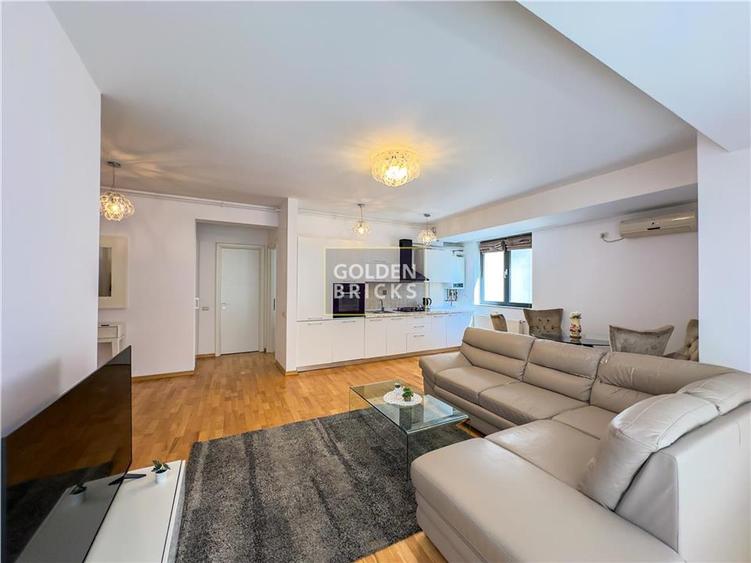 Apartament cu 3 camere semidecomandat, mobilat în Herăstrău