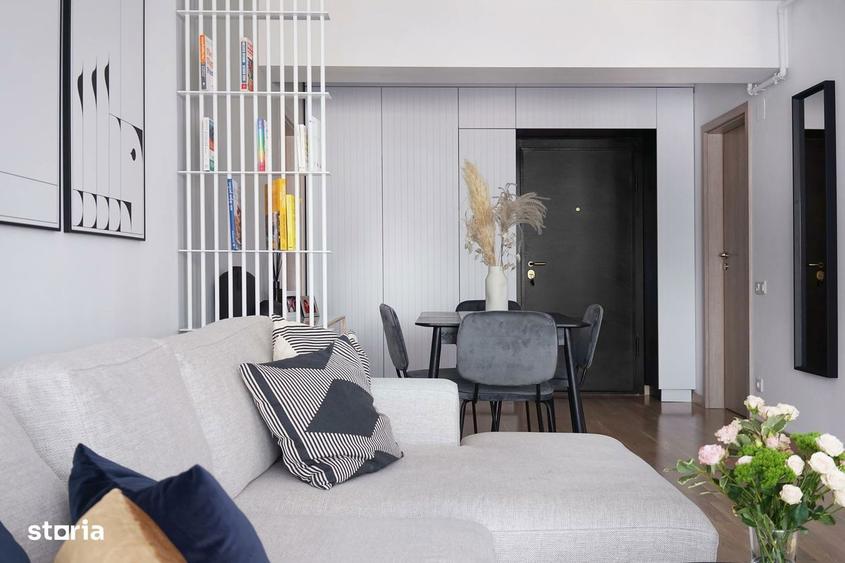 Apartament cu 2 camere decomandat, mobilat în Banu Manta
