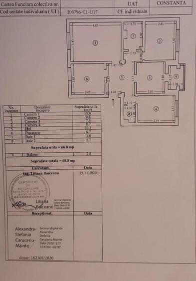Apartament cu 2 camere decomandat în Exterior Vest