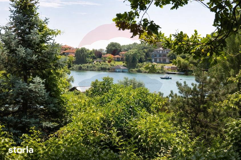 Vila la Lacul Snagov deschidere 21 ml, ponton propriu - 10