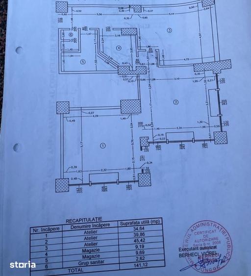 spatiu comercial la parter de bloc zona pacuarai 120 mp 1300 euro neg - 2