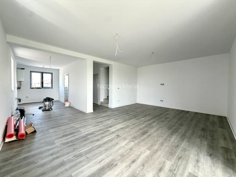 Duplex modern, 4 camere, 106 mp utili, 375 mp teren - Sacalaz