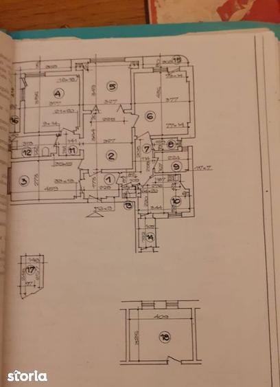 Apartament cu 5 camere, mobilat în Moșilor
