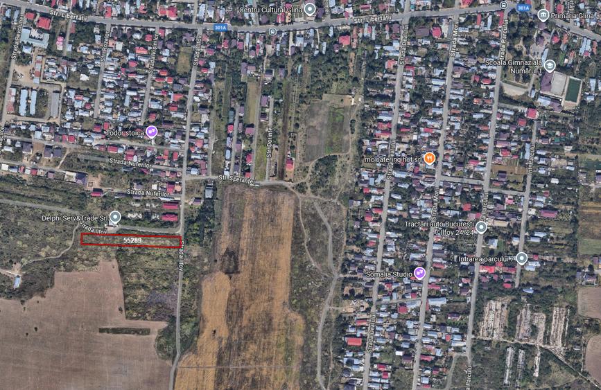Teren Construcții intravilan de 3491 mp, în Glina