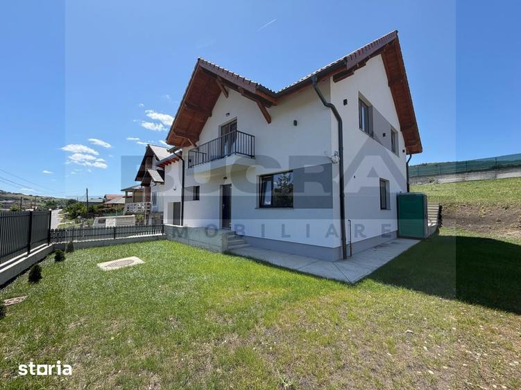 Casă cu 5 camere cu Teren 1000 Mp în Baciu