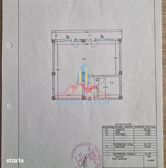 Apartament cu 3 camere decomandat în Chiajna