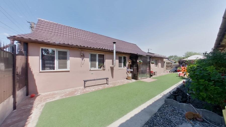 Casă individuală cu 2 camere cu Teren 583 Mp în Pecica