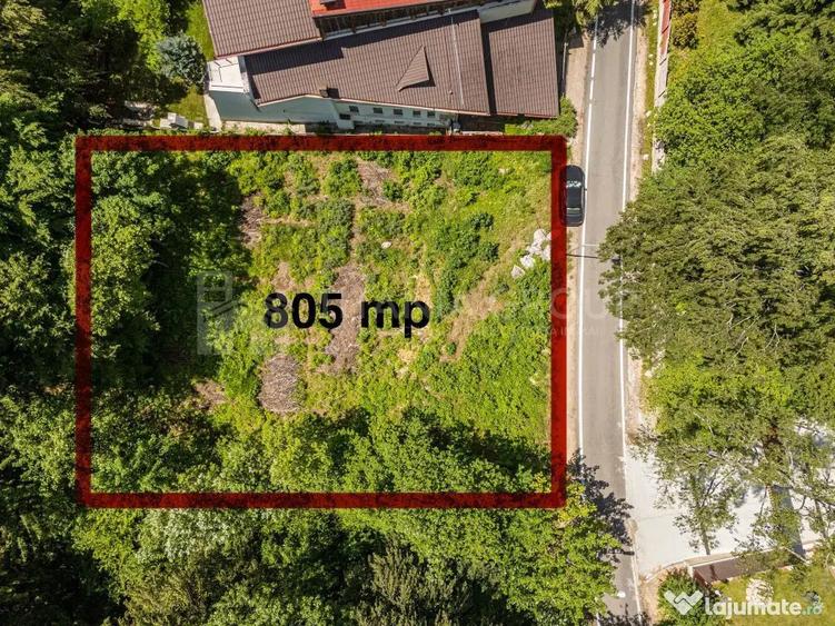 Teren de 805 mp, în Poiana Brașov