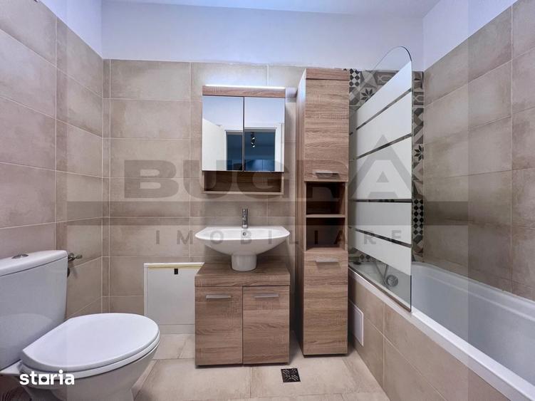 Apartament cu 2 camere semidecomandat, mobilat în Gheorgheni