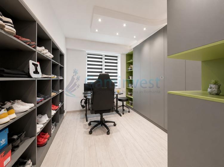 Apartament cu 4 camere decomandat, mobilat în Nufărul
